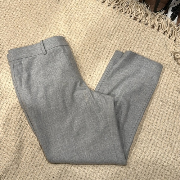 THEORY WOMENS DRESS PANTS SIZE 8 90%VIRGIN WOOL GRAY - Picture 1 of 8